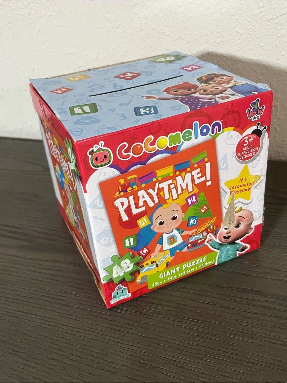 CoComelon Playtime! 48-Piece Giant Puzzle - Red